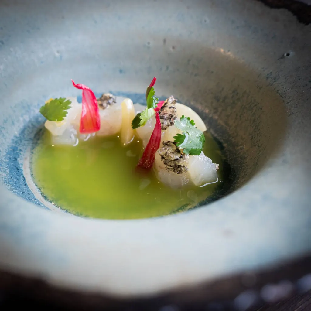 Pesce di lago in salsa verde